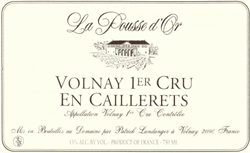 2021 Volnay 1er cru, En Caillerets, Domaine de la Pousse d'Or